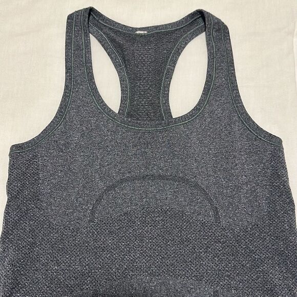 NWOT RARE Lululemon Swiftly Tech Racerback Tank 4 in Heathered Slate Gray - Picture 8 of 17
